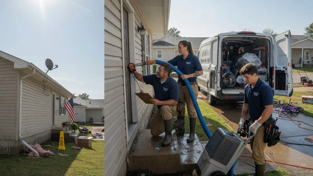 Ceiling Water Damage Restoration in Fulton, AR near me